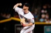 Arizona Diamondbacks starting pitcher Merrill Kelly throws to a San Diego Padres during the seventh inning of a baseball game Tuesday, Sept. 3, 2019, in Phoenix. (AP Photo/Matt York)