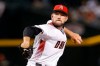 Arizona Diamondbacks pitcher Alex Young throws against the Colorado Rockies in the first inning of a baseball game, Sunday, July 7, 2019, in Phoenix. (AP Photo/Rick Scuteri)