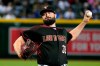 Arizona Diamondbacks pitcher Robbie Ray throws against the Los Angeles Dodgers in the first inning of a baseball game Saturday, Aug. 31, 2019, in Phoenix. (AP Photo/Rick Scuteri)