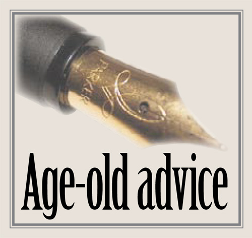Age-old Advice: Unplatonic