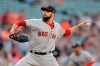 Boston Red Sox starter David Price pitches to a Baltimore Orioles batter during the first inning of a baseball game Friday, July 19, 2019, in Baltimore. (AP Photo/Julio Cortez)
