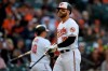 Baltimore Orioles' Chris Davis walks toward the dugout after he struck out during the sixth inning of the team's baseball game against the New York Yankees, Thursday, April 4, 2019, in Baltimore. The Yankees won 8-4.(AP Photo/Nick Wass)