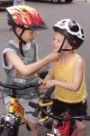 PERRY MAH / the Canadian Press
In the event of a crash, bicycle helmets can reduce the risk of death and serious injury by as much as 90 per cent, Healthy Living Minister Jim Rondeau said.