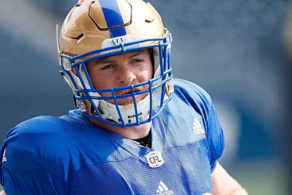 THE CANADIAN PRESS/John Woods
Adam Bighill is undoubtedly the biggest off-season addition to the Bombers.
