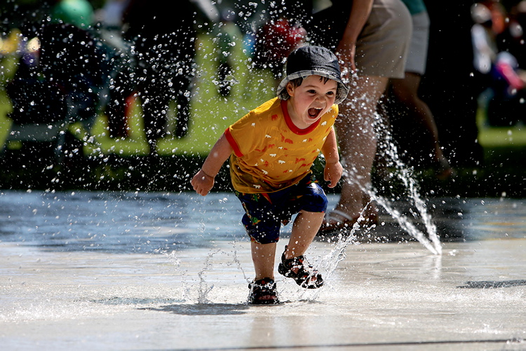 Ruth Bonneville / Free Press archives
Spray pads will be open on Tuesday, July 1.