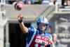 Graham Hughes / The Canadian Press
Montreal Alouettes' quarterback Jonathan Crompton throws a pass during first half CFL football action against the Winnipeg Blue Bombers in Montreal on Sunday.