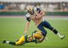 John Ulan / The Canadian Press
Winnipeg Blue Bombers' QB Buck Pierce was running for his life during much of Friday's disaster in Edmonton.