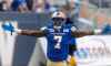 SASHA SEFTER / WINNIPEG FREE PRESS
Winnipeg Blue Bombers wide receiver Lucky Whitehead returns the game opening kickoff for a touchdown against the Toronto Argonauts at IG Field on Friday night.