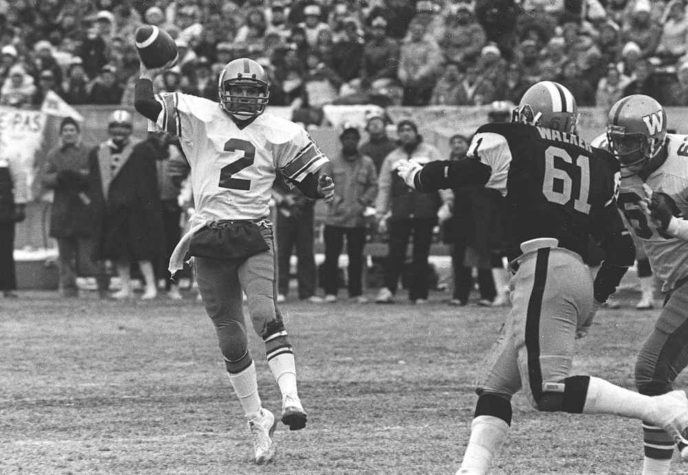 (CP PHOTO/ FILE)
The Winnipeg Blue Bombers defeated the Hamilton Ti-Cats in the 1984 Grey Cup in Edmonton.