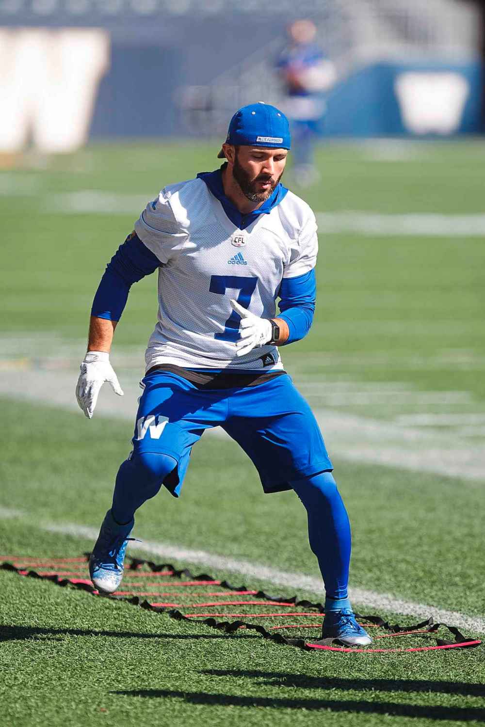 MIKE DEAL / WINNIPEG FREE PRESS FILES
Winnipeg Blue Bombers' Weston Dressler has 10,026 receiving yards.