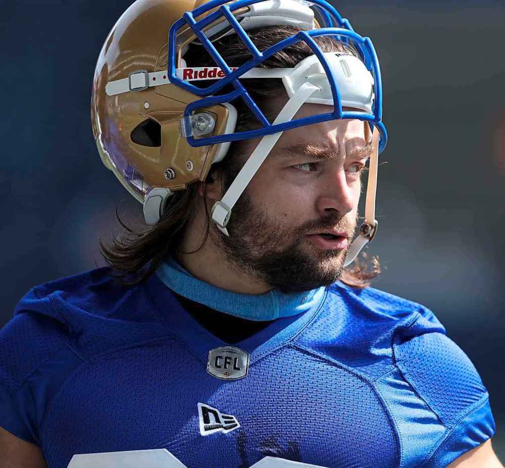 RUTH BONNEVILLE / WINNIPEG FREE PRESS 
Bombers Defensive Back Jeff Hecht.