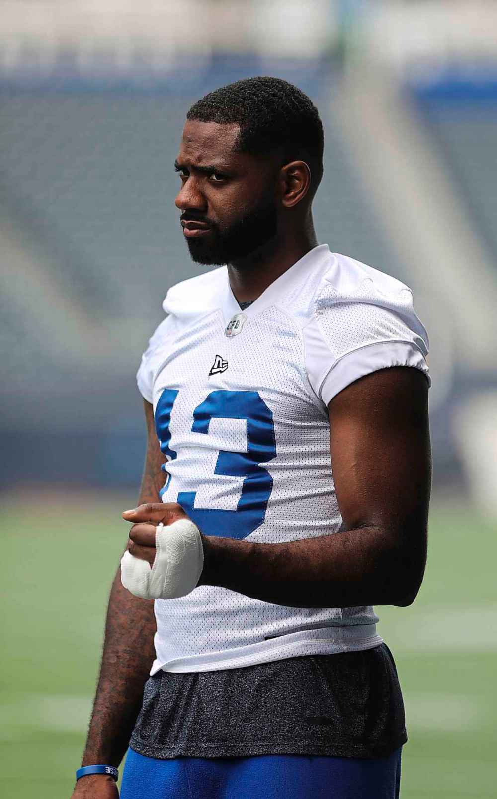 RUTH BONNEVILLE / WINNIPEG FREE PRESS FILES
Receiver Chris Matthews won’t be suiting up for the Blue Bombers Friday at IG Field when they host the Ottawa Redblacks.