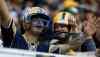 TREVOR HAGAN / WINNIPEG FREE PRESS
Winnipeg Blue Bombers' fans watch as the team takes on the Hamilton Tiger-Cats' during preseason CFL action.