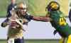 JASON FRANSON / THE CANADIAN PRESS FILES
Winnipeg Blue Bombers quarterback Drew Willy (5) is sacked by Edmonton Eskimos Odell Willis (41) during a game last season.
