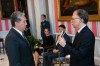 Dan Vandal is sworn in as Minister of Northern Affairs. (Sean Kilpatrick / The Canadian Press)