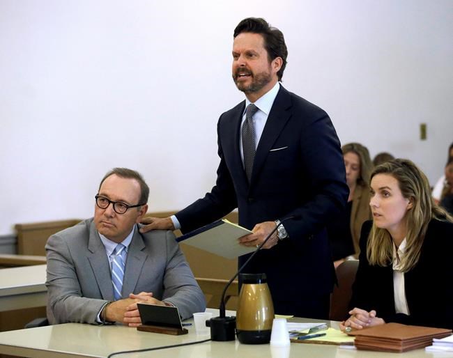 Kevin Spacey Shows Up For Hearing In Groping Case Winnipeg Free Press