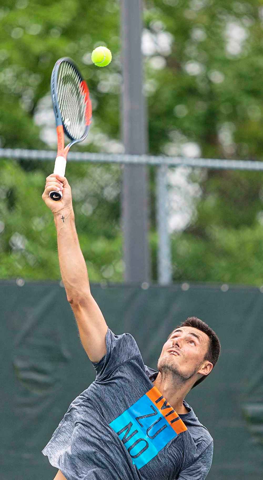 SASHA SEFTER / WINNIPEG FREE PRESS
Tomic enters this week ranked 96th in the world.