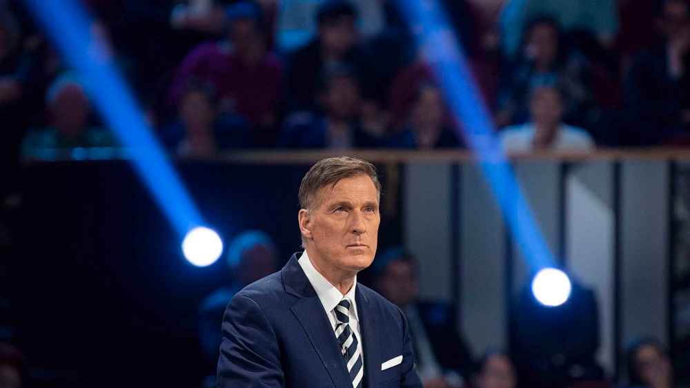 Originally, Maxime Bernier wasn’t even supposed to participate in the official English-language leaders debate. (Adrian Wyld / Canadian Press files)