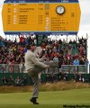 The Associated Press
Tom Watson gives it the highland high-step after draining a long birdie putt on 18 to finish Friday's second round.