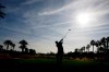 Phil Mickelson watches his tee shot on the 11th hole during the second round of the Desert Classic golf tournament on the Nicklaus Tournament Course at PGA West on Friday, Jan. 18, 2019, in La Quinta, Calif. (AP Photo/Chris Carlson)
