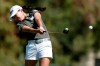 In-Kyung Kim, of South Korea, hits from the fairway on the second hole during the second round of the LPGA Tour ANA Inspiration golf tournament at Mission Hills Country Club Friday, April 5, 2019, in Rancho Mirage, Calif. (AP Photo/Chris Carlson)