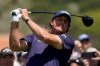 Phil Mickelson watches his tee shot on the 10th hole during a practice round for the U.S. Open Championship golf tournament, Tuesday, June 11, 2019, in Pebble Beach, Calif. (AP Photo/Carolyn Kaster)