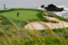 Gary Woodland putts on the seventh hole during the second round of the U.S. Open Championship golf tournament Friday, June 14, 2019, in Pebble Beach, Calif. (AP Photo/Matt York)