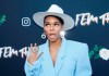 Janelle Monae poses at the 