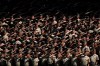Recruits from Marine Corps Recruit Depot San Diego salute during the national anthem before a baseball game between the San Diego Padres and the Colorado Rockies, Sunday, Sept. 8, 2019, in San Diego. (AP Photo/Gregory Bull)