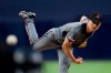 Arizona Diamondbacks starting pitcher Luke Weaver works against a San Diego Padres batter during the first inning of a baseball game Monday, May 20, 2019, in San Diego. (AP Photo/Gregory Bull)