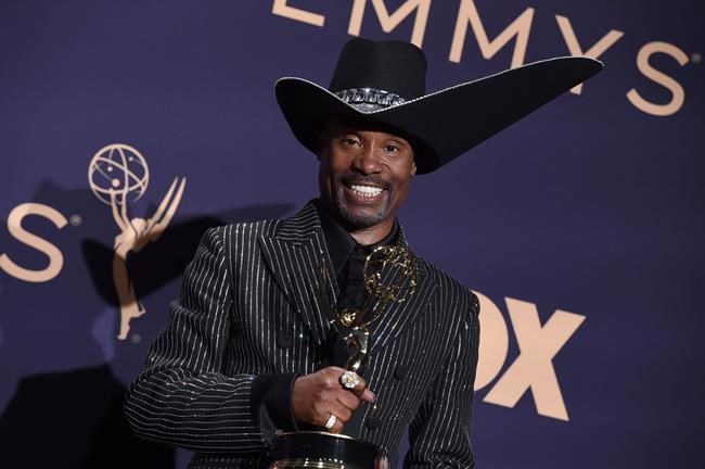 Billy Porter, winner of the award for outstanding lead actor in a drama series for