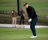 Jordan Spieth hits to the second green for a birdie during the first round of the Genesis Open golf tournament at Riviera Country Club in the Pacific Palisades area of Los Angeles on Thursday, Feb. 14, 2019. (AP Photo/Reed Saxon)