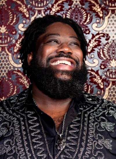 This Aug. 24, 2019 photo shows Derek Dixie at NRG Studio in Los Angeles. In true Beyoncé fashion, when Dixie, her music director, learned he earned his first-ever Emmy nomination for his work on the pioneering project, “HOMECOMING: A Film by Beyoncé,” he was too busy to celebrate _ because he was focused on producing the superstar’s next album.(Photo by Rebecca Cabage/Invision/AP)