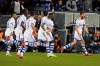 Montreal Impact midfielder Ignacio Piatti, right, celebrates with teammates after scoring a goal against the San Jose Earthquakes during the first half of an MLS soccer match in San Jose, Calif., Saturday, March 2, 2019. (AP Photo/Tony Avelar)