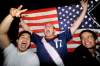 Olivier Douliery / Abaca Press/MCT
People gather at the White House chanting 'U.S.A.' as U.S. President Barack Obama announces the death of Osama bin Laden during a late evening statement to the press, Sunday, May 1, 2011 in Washington, D.C.