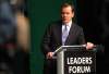 Phil Hossack / Winnipeg Free Press
Conservative Leader Hugh at Wednesday night's debate.