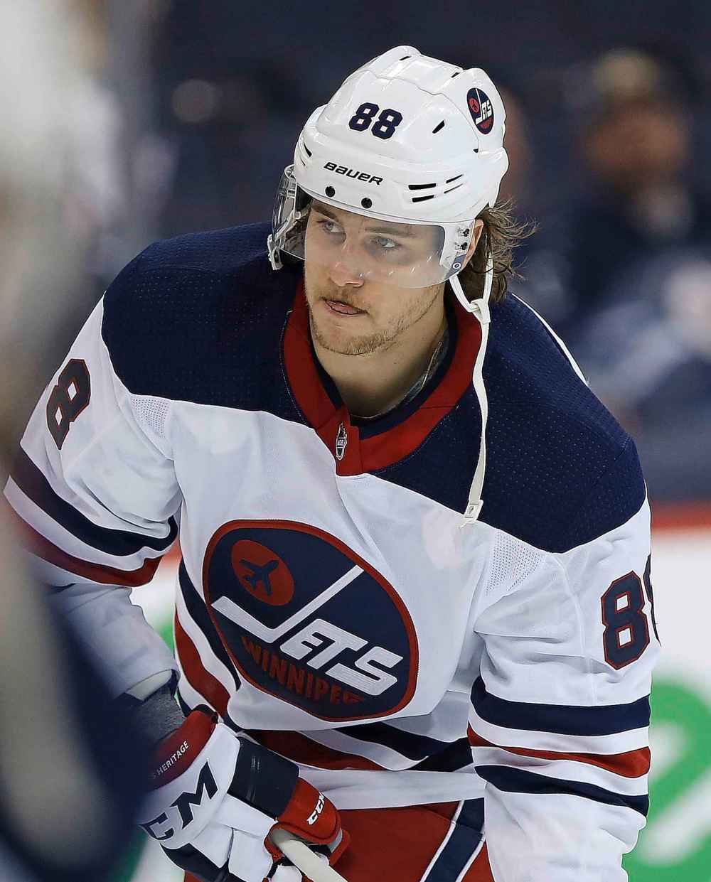 JOHN WOODS / WINNIPEG FREE PRESS
Winnipeg Jets' Nathan Beaulieu was a last-minute trade deadline acquisition by GM Kevin Cheveldayoff after spending most of the last season buried way down on the Buffalo Sabres' depth chart.