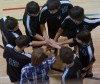 David Lipnowski / Winnipeg Free Press
The Duke of Marlborough Storm volleyball team from Churchill, MB played in Elm Creek, MB on Thursday.