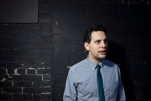 Filmmaker Adam Benzine is pictured in Toronto as he promotes his documentary 