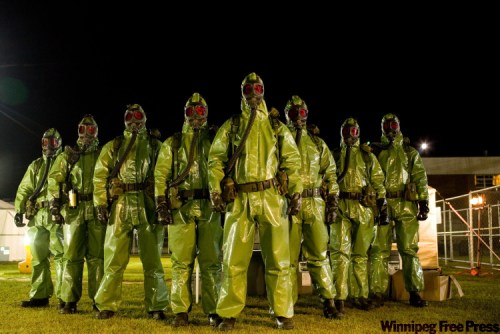 OVERTURE FILMS
Remake of George Romero’s The Crazies keeps the horror, tones down the gore.