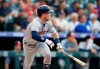 Houston Astros' Alex Bregman watches his solo home run off Colorado Rockies starting pitcher Peter Lambert during the first inning of a baseball game Wednesday, July 3, 2019, in Denver. (AP Photo/David Zalubowski)