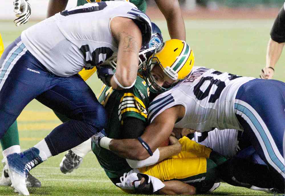 JASON FRANSON / THE CANADIAN PRESS Files
A slew of injuries to CFL quarterbacks reinforces the need for backup players.