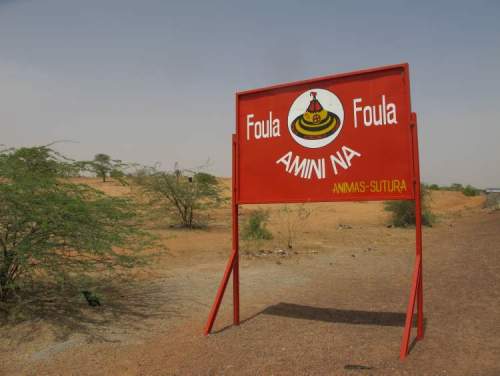 BARTLEY KIVES / WINNIPEG FREE PRESS
Roadside billboard intended to promote condom use says, 'My hat is my companion.'