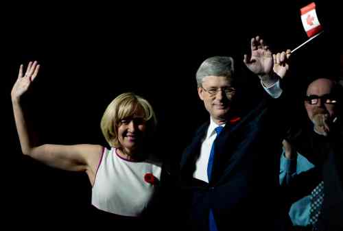 Jonathan Hayward / THE CANADIAN PRESS Files
Prime Minister Stephen Harper and his wife Lauren will be in Winnipeg Wednesday.