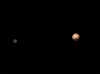 NASA's New Horizons spacecraft was about 3.7 million miles (6 million kilometres) away from Pluto, right, and Charon when it snapped this portrait late on 8 July 8 2015. Since being discovered in 1930, Pluto has been a deep mystery to the space community. On Tuesday, however, scientists will get their closest and clearest look at the dwarf planet when NASA's New Horizons spacecraft is expected to get within 12,500 kilometres of its surface. THE CANADIAN PRESS/HO - NASA/Johns Hopkins Applied Physics Laboratory/Southwest Research Institute