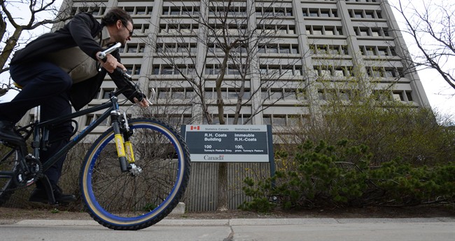 The Statistics Canada offices in Ottawa are seen on Tuesday, May 1, 2013. The debut of Canada's controversial census replacement survey shows there are more foreign-born people in the country than ever before, at a proportion not seen in almost a century, according to the National Household Survey. THE CANADIAN PRESS/Sean Kilpatrick