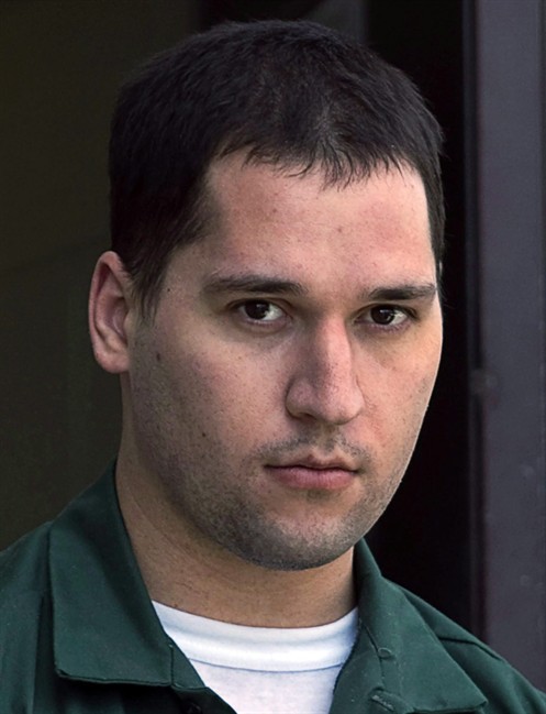 Glen Race, facing first-degree murder charges in the deaths of Michael Knott and Trevor Brewster, heads from provincial court in Dartmouth, N.S. on Friday, Nov. 19, 2010. THE CANADIAN PRESS/Andrew Vaughan