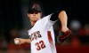 Arizona Diamondbacks starter Clay Buchholz throws a pitch to a Los Angeles Angels batter during the first inning of a baseball game Wednesday, Aug. 22, 2018, in Phoenix. The Toronto Blue Jays have signed free agent RHP Clay Buchholz to a one-year contract (US $3,000,000). THE CANADIAN PRESS/AP, Ross D. Franklin