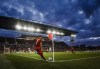 Toronto FC's Victor Vazquez takes a corner kick against the Chicago Fire during the second half of MLS soccer action in Toronto on July 28, 2018. The much-maligned grass at BMO Field is getting a helping hand. Synthetic strands are being stitched in to produce a stronger, more durable playing surface. THE CANADIAN PRESS/Mark Blinch
