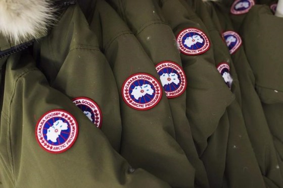 Jackets hang at the factory of Canada Goose Inc. in Toronto on November 28, 2013. Canada Goose Holdings Inc. announced plans to open a new factory in Quebec, its second in the province. THE CANADIAN PRESS/Aaron Vincent Elkaim
